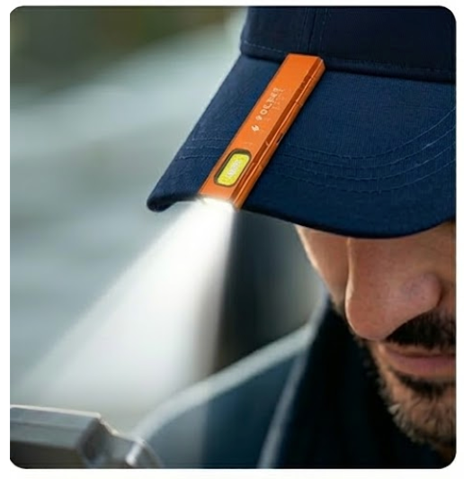PocketLight Slim EDC — Lampe Tactique Ultra-Compacte 550 Lumens Format Stylo Rechargeable USB-C